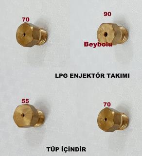 Beko Ocak LPG TÜP Dönüşüm Enjektör Memeleri Takım , 7 Anahtarı