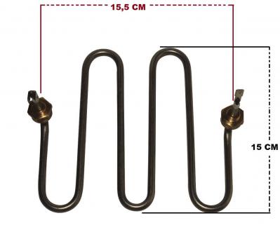 SEMAVER ÇAY MAKİNESİ KAZAN REZİSTANS ÖLÇÜ - 15,5 CM