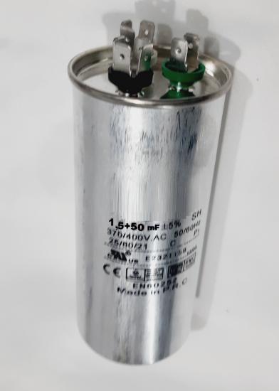 https://www.fullyedekparca.com/50+1,5 uF , MF Klima Kondansatör , 370/400 V AC  Kapasitör