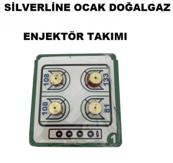 SİLVERLİNE Ocak Doğalgaza Dönüşüm Enjektör Memeleri , 7 Lokma Anahtarı İle Sökülür Doğalgaz Dönüşüm