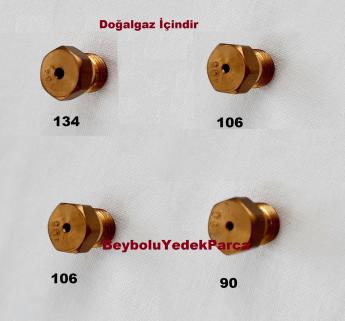 Vestfrost Ocak Doğalgaz Dönüşüm Enjektör Memeleri Takım , 7 Anahtar , 7 Lokma İle Sökülür