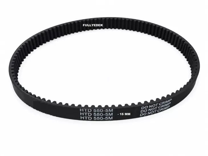 5M 550 - 15 MM Kayış , HTD 5M550 Kenar 15 MM Zaman Kayışı