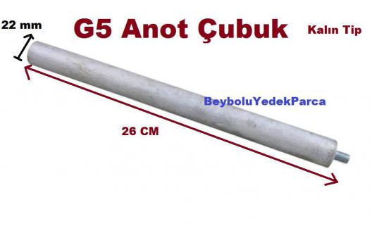 ARÇELİK BEKO ALTUS G5 ANOT ÇUBUK KALIN TİP ANOT ÇUBUĞU