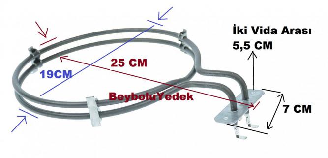 Luxell Fırınlı Ocak Turbo Rezistans Fırın Turbo Isıtıcı