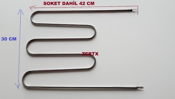1000 Watt Fırın Isıtıcı Rezistans 42 cm x 30 cm
