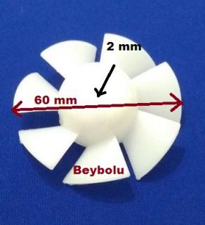 https://www.fullyedekparca.com/Premier 7 Kanat Pervane Saç Kurutma Pervanesi Çap 60 MM Mil