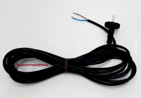 Fantom Elektrikli Süpürge Siyah Kablo 5 Metre 220 Giriş Kablosu