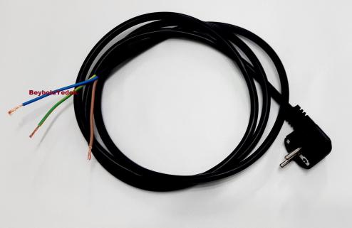 Luxell Fırın 220 volt Giriş Kablosu 2 Metre