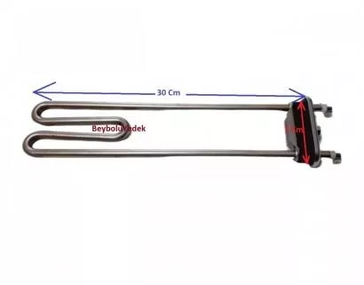 Bosch Uzun Tip Çamaşır Makinesi ısıtıcı Rezistansı Deliksiz