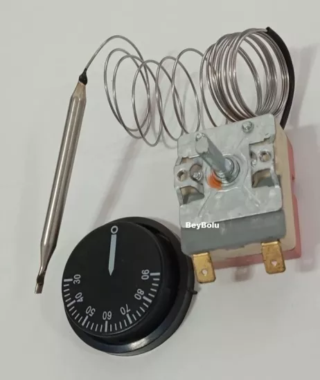 Beko Uyumlu Termosifon Termostat , Şofben Termostatı 0 - 90 Otomatik 16 Amper