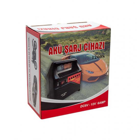  Akü Şarj Cihazı HB-1260S-GS