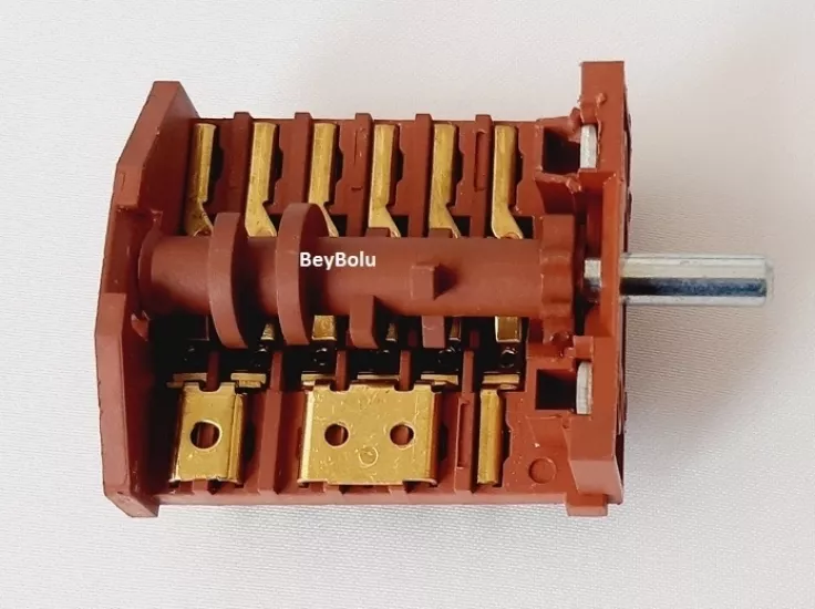 Alveus MFA 614M  Komutatör 6+5 , Fırın Kademe Anahtarı 6 konum  + off