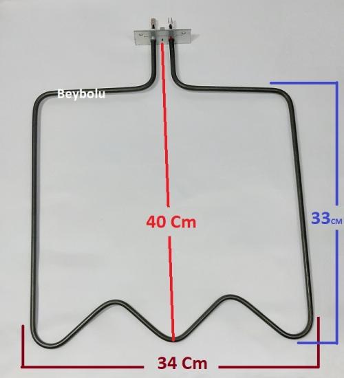 https://www.fullyedekparca.com/Arçelik Rezistans ARF9211 Fırın Alt Rezistansı 262900002  34 x 33 Cm 1300 Watt
