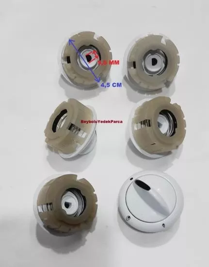 ARÇELİK 1423 T - FIRIN OCAK DÜĞME 6 LI TAKIM
