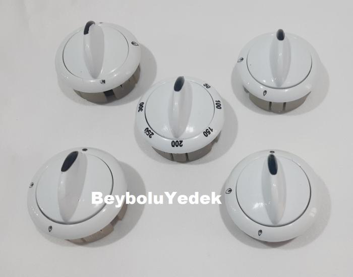 9311 ARÇELİK FIRIN OCAK DÜĞME 5 Lİ TAKIM , GEÇME KISMI DAR