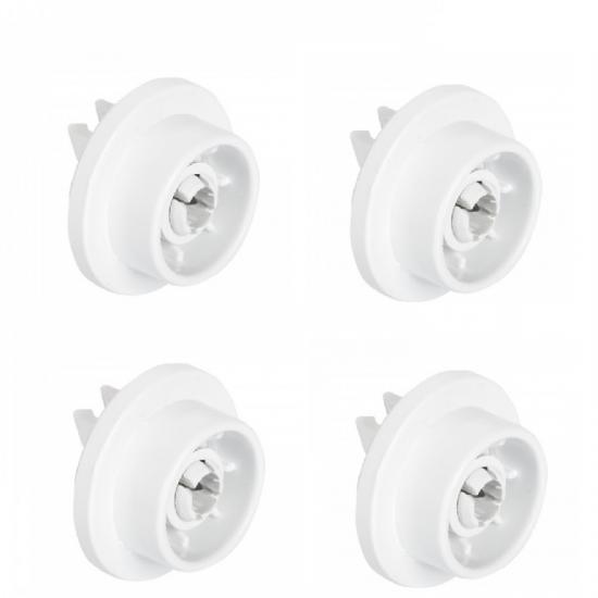 Beko Bulaşık Makinesi Alt Sepet Teker Alt Sepet Tekeri 4 Adet Beyaz Renk
