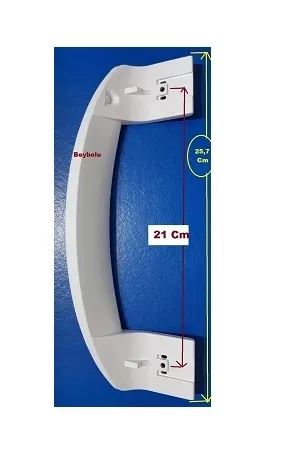 AL 355 EY Altus Uyumlu Kol , Buzdolabı Kapı Kolu Beyaz Renk Buzdolabı Kol