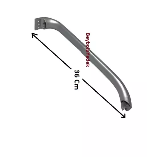  KSV42623NE Bosch Uyumlu Buzdolabı Kapak Kolu GRİ Renk Buzdolabı Kol