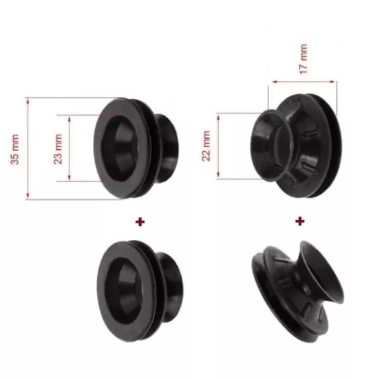 Kumtel Uyumlu Ocak Düğme Altı Sızdırmazlık Conta 4 Lü , Ankastre Cam Ocak Düğme Contası