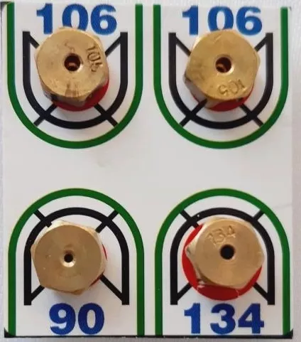 Goldmaster Doğalgaza Dönüşüm Enjektör Memeleri Takım 7 MM