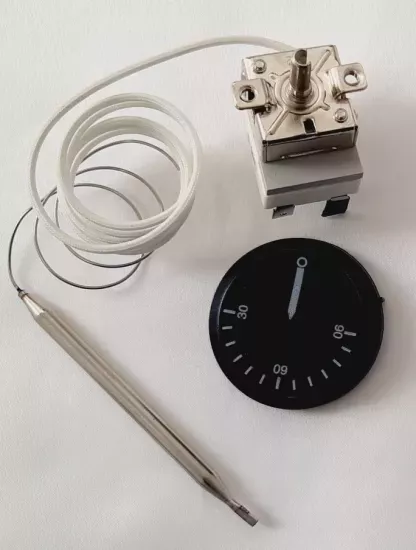 TERMOSİFON ,  90 DERECE TERMOSTAT ELEKTRİKLİ ŞOFBEN TERMOSTAT