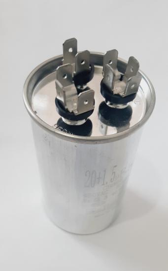 20+1,5uF , 370 - 400 V AC , 20+1,5 uF , MF KLİMA KONDANSATÖRÜ
