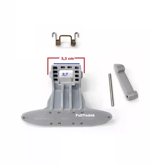 Lg F1480YD Mandal Dili Tutamak , LG Çamaşır Makinesi Kapak Açma Mandalı Seti