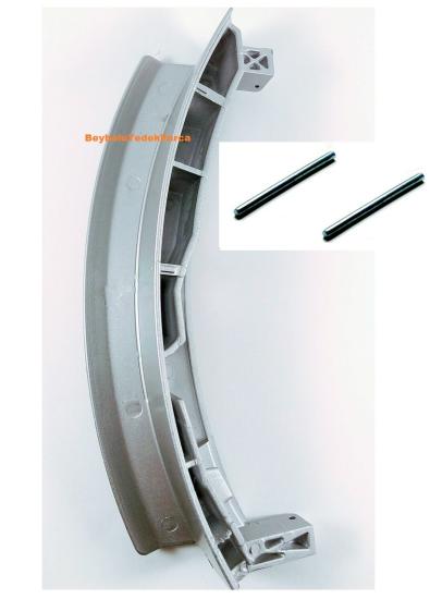 Bosch Uyumlu WAS28763TR Kapak Mandal Tutamak GRİ  Renk Kapı Mandalı