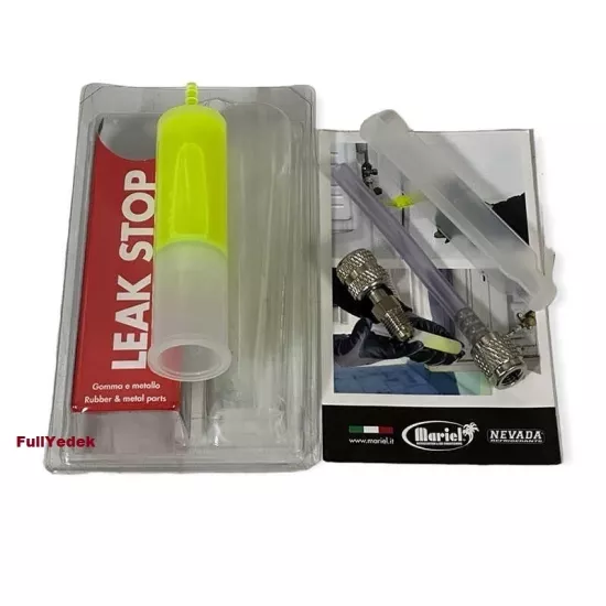 Adaptörlü - Nevada 80525R 30 ml Klima ve Buzdolabı Gaz Kaçak Tıkayıcı Kapatıcı Ilaç