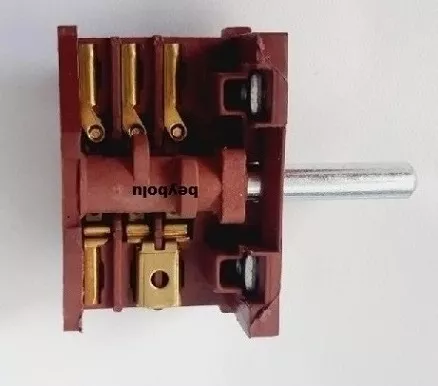 Roehler Ankastre Fırın Şalter 3+3 Kademe Anahtar