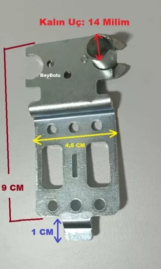Finlux Uyumlu Buzdolabı Üst Menteşe , Buzdolap Üst Kapak Menteşesi