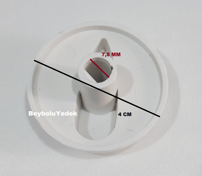 Mini Elektrikli Şofben Düğmesi , Şofben Ayar Plastik Düğme Genişlik 4 CM 