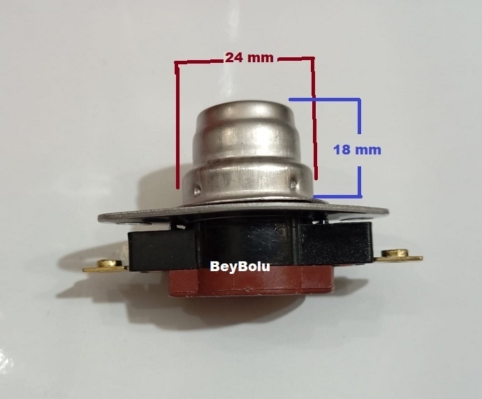 Baymak Termostat , Mini Elektrikli Şofben Emniyet Termostat maxx 75 Derece