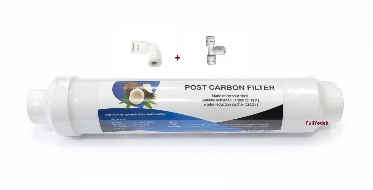 Osmosis Pos Karbon Tatlandırıcı , Quick inline 5. Aşama Son Filitre Ev Tipi Kapalı Kasa için